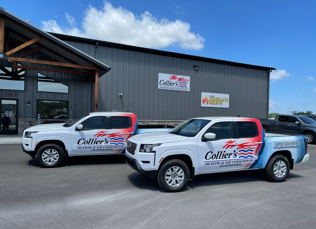 Collier's Heating & Air Conditioning has served Warsaw, IN since 1987